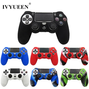 IVYUEEN New Version Silicone Case for Dualshock 4 for PlayStation 4 PS4 Pro Slim Console Skin Cover with Controller Grip Caps
IVYUEEN New Version Silicone Case for Dualshock 4 for PlayStation 4 PS4 Pro Slim Console Skin Cover with Controller Grip Caps