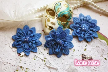 Blue Double stereo organza flowers Applique patches for clothing sewing DIY handmade embroidery patch 20 Pieces/Lot
Blue Double stereo organza flowers Applique patches for clothing sewing DIY handmade embroidery patch 20 Pieces/Lot