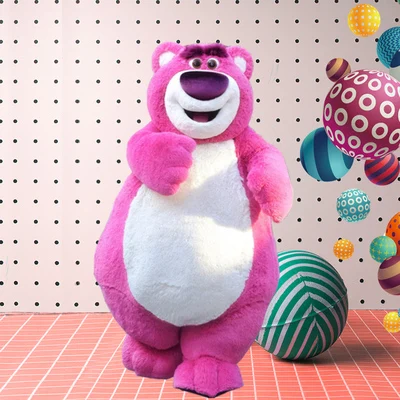 Pink Bear Cartoon Mascot Costume For Adults Me Show for Halloween party costumes
Pink Bear Cartoon Mascot Costume For Adults Me Show for Halloween party costumes