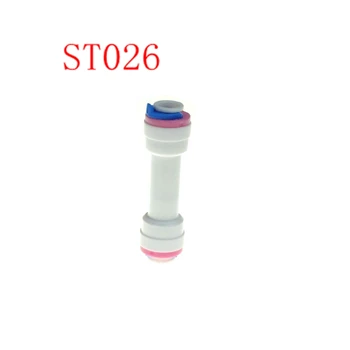 1/4 inch OD Tube *1/4 inch OD Tube Check Valve with seal Straight Quick Connect RO Water Tube Connection ST026
1/4 inch OD Tube *1/4 inch OD Tube Check Valve with seal Straight Quick Connect RO Water Tube Connection ST026