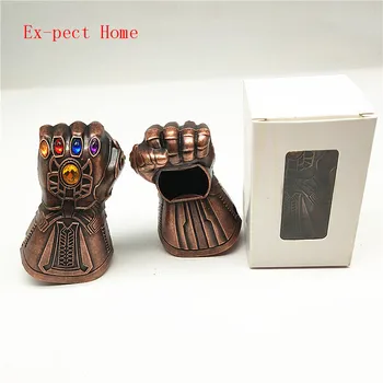 

30pcs/lot Thanos Infinity Gauntlet Avengers Infinity War Gloves Cosplay Superhero Avengers Beer Bottle Opener Blister packing