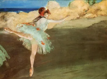 High quality Oil painting Canvas Reproductions The Star - Dancer on Pointe (1877-1878) By Edgar Degas hand painted
High quality Oil painting Canvas Reproductions The Star - Dancer on Pointe (1877-1878) By Edgar Degas hand painted