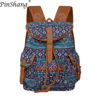 PinShang Women Backpack Rural Folk Pastoral Style Bag Canvas Backpack School Bag As Casual Travel Shoulder Bags for Women ZK50
PinShang Women Backpack Rural Folk Pastoral Style Bag Canvas Backpack School Bag As Casual Travel Shoulder Bags for Women ZK50
