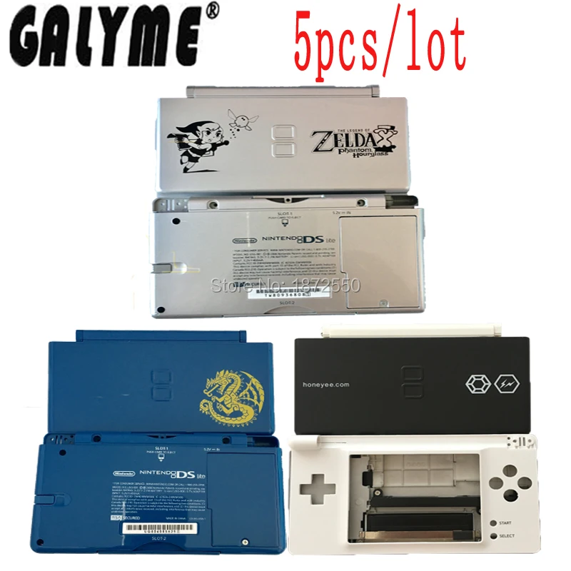 5pcs/lot New Arrival Cartoon Housing Case For Ds Lite DSL NintendoNdsl Anime Logo Cover Console Boy Kids Handheld W/Screen Lens
5pcs/lot New Arrival Cartoon Housing Case For Ds Lite DSL NintendoNdsl Anime Logo Cover Console Boy Kids Handheld W/Screen Lens