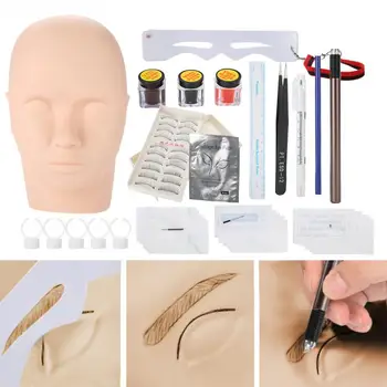 Pro Skin Art Tattoo Eyebrow Practice Set Tattoo Tool Kit Needle Accessories Tattoo Artist False Eyelashes Blade Needle Set a
Pro Skin Art Tattoo Eyebrow Practice Set Tattoo Tool Kit Needle Accessories Tattoo Artist False Eyelashes Blade Needle Set a