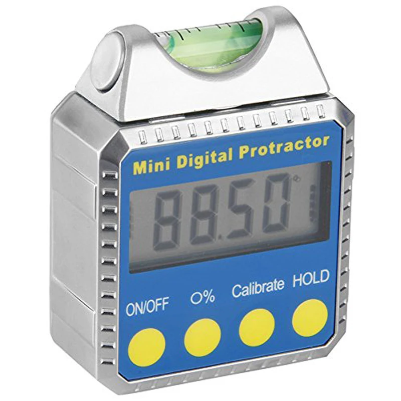 Digital Angle Gauge Mini Protractor Horizontal Bevel Box LCD Display Clinometer with Spirit Level Best For Circular Saws Miter
Digital Angle Gauge Mini Protractor Horizontal Bevel Box LCD Display Clinometer with Spirit Level Best For Circular Saws Miter