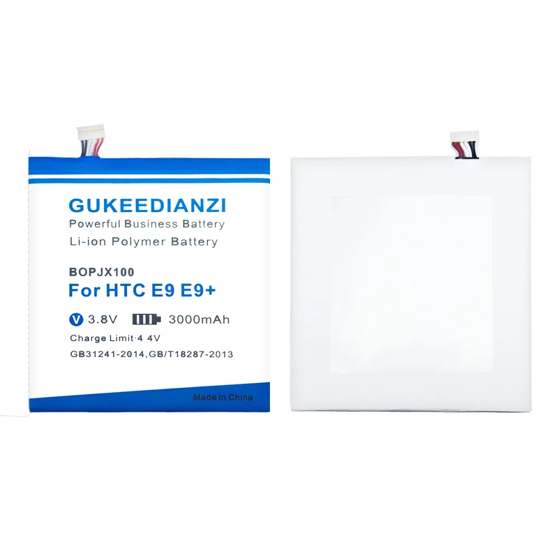 GUKEEDIANZI Li-ion Polymer Replacement Battery BOPJX100 For HTC One E9 E9w / E9+ Plus E9PW 3000mAh Powerful Business Batterie
GUKEEDIANZI Li-ion Polymer Replacement Battery BOPJX100 For HTC One E9 E9w / E9+ Plus E9PW 3000mAh Powerful Business Batterie