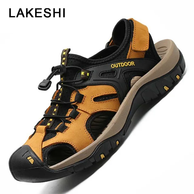 2019 Men Sandals Genuine Leather Men Shoes Outdoor Beach Shoes Comfort Male Shoes Adult Footwear Walking Shoes Men 39 S Sandals
2019 Men Sandals Genuine Leather Men Shoes Outdoor Beach Shoes Comfort Male Shoes Adult Footwear Walking Shoes Men 39 S Sandals