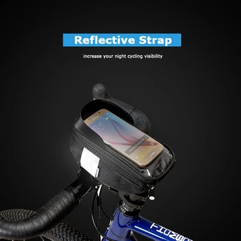 SEWS-SAHOO Series 112003 Cycling Bicycle Head Tube Handlebar Cell Mobile Phone Bag
SEWS-SAHOO Series 112003 Cycling Bicycle Head Tube Handlebar Cell Mobile Phone Bag