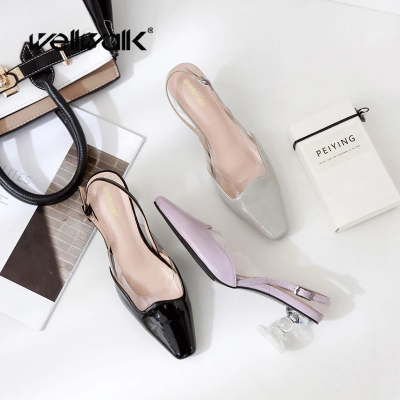 Wellwalk Back Strap Heels Women Clear Sandals Fashion Crystal Heels Shoes Women Clear Sandals Ladies Heels Luxury
Wellwalk Back Strap Heels Women Clear Sandals Fashion Crystal Heels Shoes Women Clear Sandals Ladies Heels Luxury