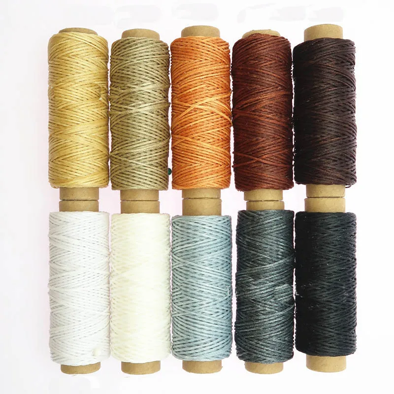 10pcs/set 50m 150D Handmade Flat Sew Wax Line DIY Leather Sewing Fiber Thread Handmade Stitching DIY For Leather sewing tools
10pcs/set 50m 150D Handmade Flat Sew Wax Line DIY Leather Sewing Fiber Thread Handmade Stitching DIY For Leather sewing tools