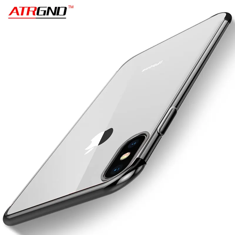 Luxury Plating Silicone Soft Case for iPhone 6 6S Plus TPU Transparent Back Cover for iPhone 7 8 Plus X XS Max XR Case Coque
Luxury Plating Silicone Soft Case for iPhone 6 6S Plus TPU Transparent Back Cover for iPhone 7 8 Plus X XS Max XR Case Coque