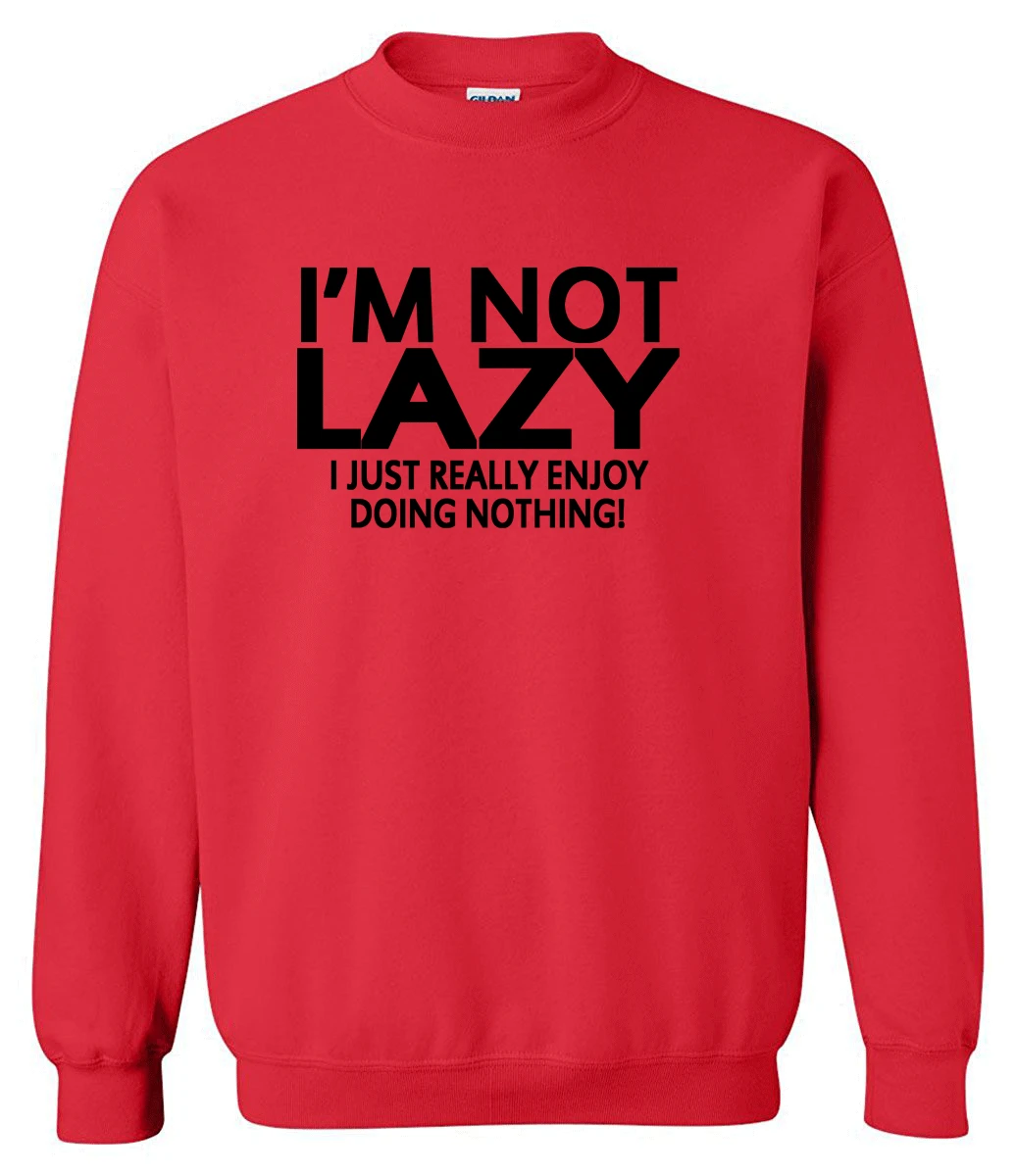 Funny sweatshirt 2019 men's sportswear I'M NOT LAZY letter print fleece spring winter sportsman wear tracksuits Crossfit hoody
Funny sweatshirt 2019 men's sportswear I'M NOT LAZY letter print fleece spring winter sportsman wear tracksuits Crossfit hoody