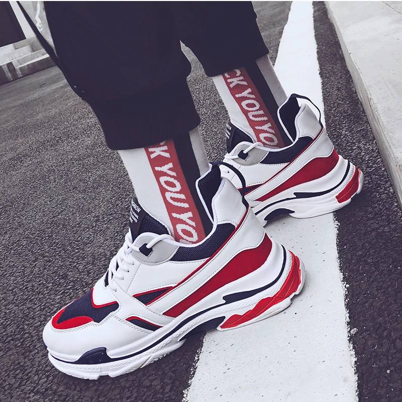 Men Sneakers Casual Shoes Platform Shoes Male Trainers Breathable Mesh Bounce Shoes Designer Non-slip Tenis Masculino K5-41
Men Sneakers Casual Shoes Platform Shoes Male Trainers Breathable Mesh Bounce Shoes Designer Non-slip Tenis Masculino K5-41