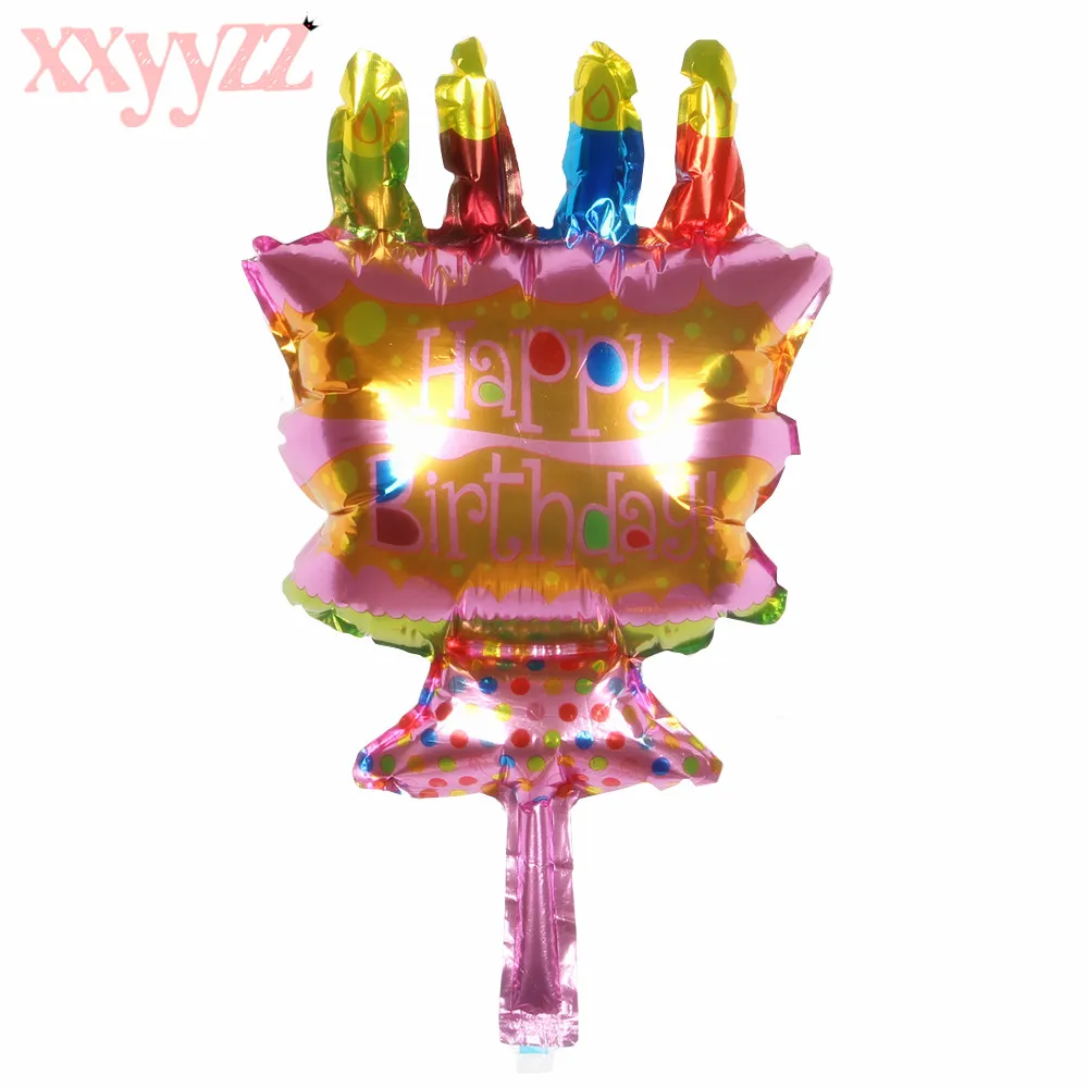 XXYYZZ Cute Aluminum Foil Balloons Happy Birthday Cake Balloon Decoration Ceremony Palliation Globos De Hello Infantile
XXYYZZ Cute Aluminum Foil Balloons Happy Birthday Cake Balloon Decoration Ceremony Palliation Globos De Hello Infantile