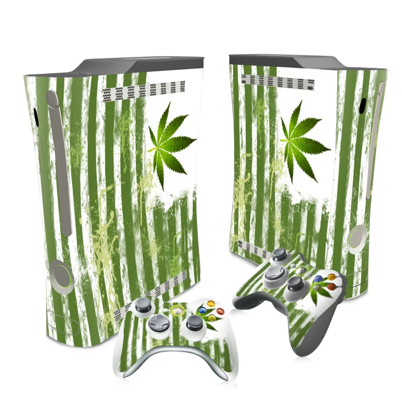 Green Leaf Skin Sticker Cover For Microsoft Xbox 360 Console and Controllers skin sticker Decal
Green Leaf Skin Sticker Cover For Microsoft Xbox 360 Console and Controllers skin sticker Decal