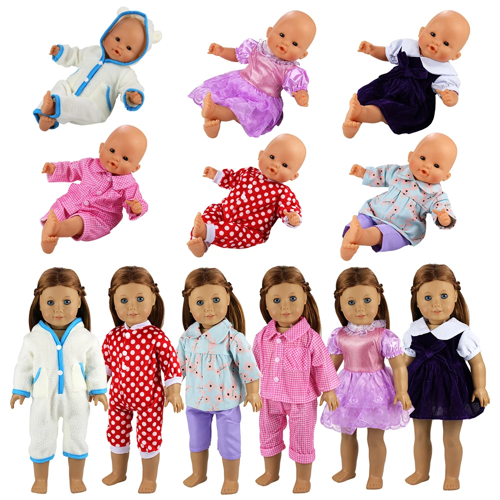 Best Selling products 6 Items/lot Dolls Dress Clothes 43 cm Accessories For America Girl Doll Birthday Christmas Gift For Kids
Best Selling products 6 Items/lot Dolls Dress Clothes 43 cm Accessories For America Girl Doll Birthday Christmas Gift For Kids