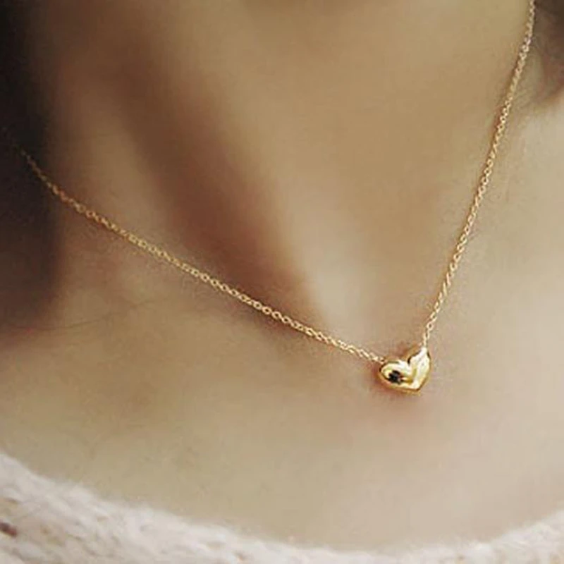 FUNIQUE 2019 Gold Alloy Short Chain Necklace Wedding Choker Heart Pendant Necklaces For Women Boho Party Collares Jewelry
FUNIQUE 2019 Gold Alloy Short Chain Necklace Wedding Choker Heart Pendant Necklaces For Women Boho Party Collares Jewelry