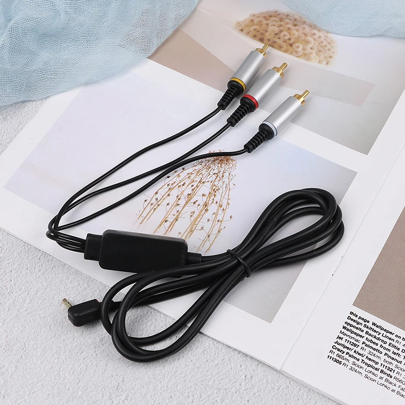 1pc Audio Video AV Cable to RCA Extension Composite Data Cord for PlayStation Portable PSP 2000 3000 Slim To TV Monitor
1pc Audio Video AV Cable to RCA Extension Composite Data Cord for PlayStation Portable PSP 2000 3000 Slim To TV Monitor