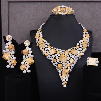 GODKI Luxury Magic Box 4pcs African Cubic Zircon CZ Nigerian Jewelry sets For Women Wedding Dubai Gold Bridal Jewelry Set 2019
GODKI Luxury Magic Box 4pcs African Cubic Zircon CZ Nigerian Jewelry sets For Women Wedding Dubai Gold Bridal Jewelry Set 2019