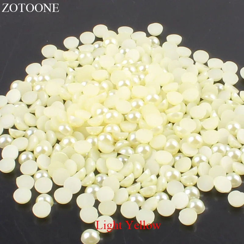 ZOTOONE 1000Pcs 2-5mm Flatback Half Round Beads For Jewelry ABS Rhinestones Crystals Imitation Pearl Beads Wedding Decoration E
ZOTOONE 1000Pcs 2-5mm Flatback Half Round Beads For Jewelry ABS Rhinestones Crystals Imitation Pearl Beads Wedding Decoration E