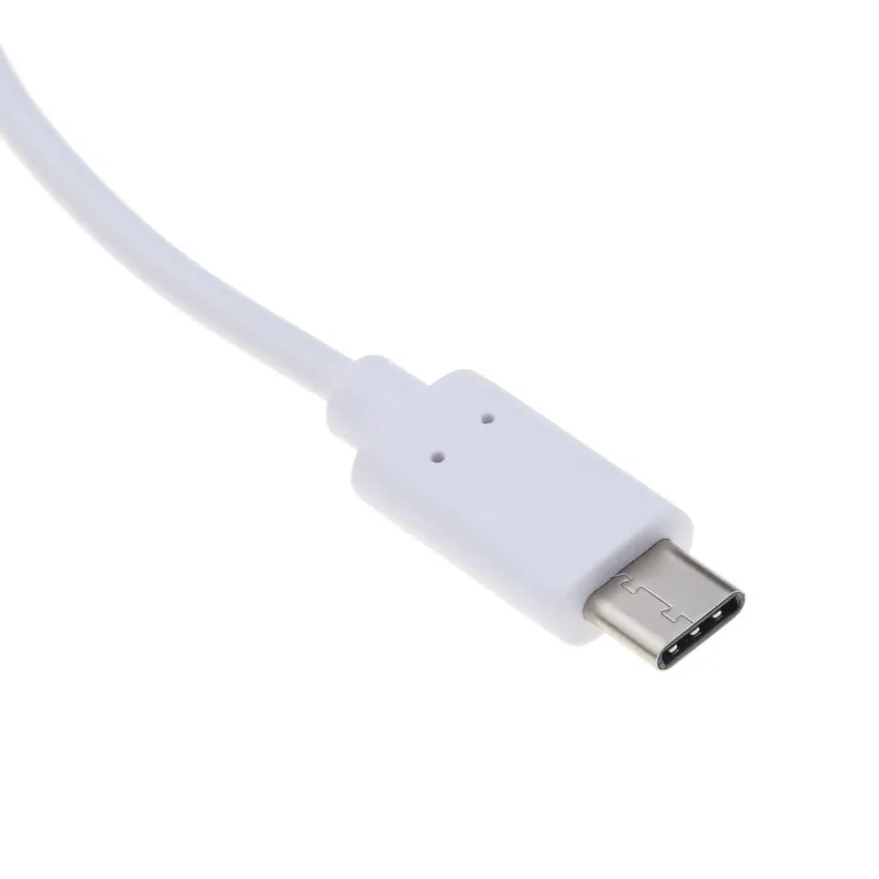 Kebidu Горячая 3 Порты Тип C usb хаб Поддержка Ethernet LAN RJ45 кабель адаптер Сетевая карта USB