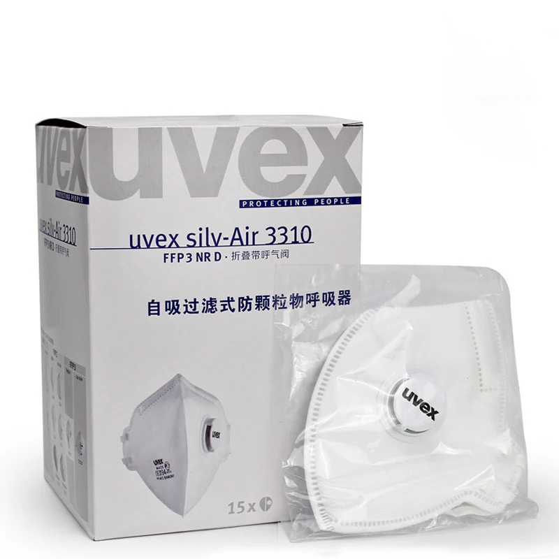 UVEX 3310 Dust Mask Anti-fog PM2.5 FFP3 standard Particulate Respirator Protective Mask Headband Working Breathing Safety Masks
UVEX 3310 Dust Mask Anti-fog PM2.5 FFP3 standard Particulate Respirator Protective Mask Headband Working Breathing Safety Masks