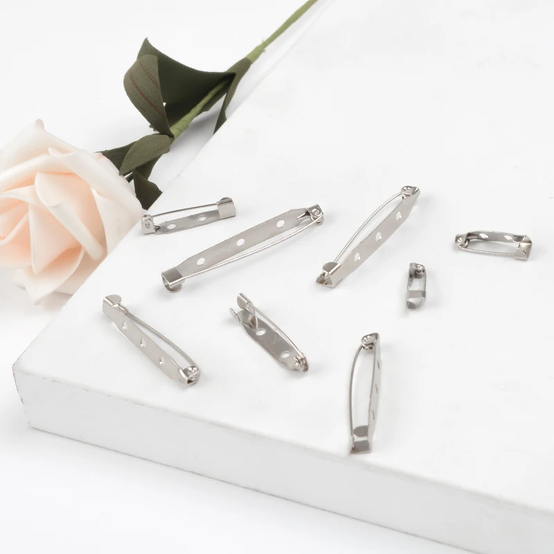20pieces/ Brooch Accessories pin base Metal Zinc Alloy silver base for pin Jewelry Parts Wholesale
20pieces/ Brooch Accessories pin base Metal Zinc Alloy silver base for pin Jewelry Parts Wholesale