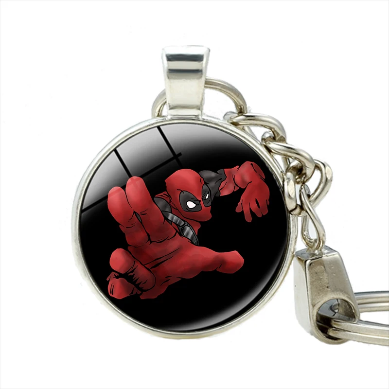 Hot Marvel Hero X-Men Deadpool Pendant Key Chain Ring Holder Trinket Metal Keychain Cosplay Jewelry
Hot Marvel Hero X-Men Deadpool Pendant Key Chain Ring Holder Trinket Metal Keychain Cosplay Jewelry
