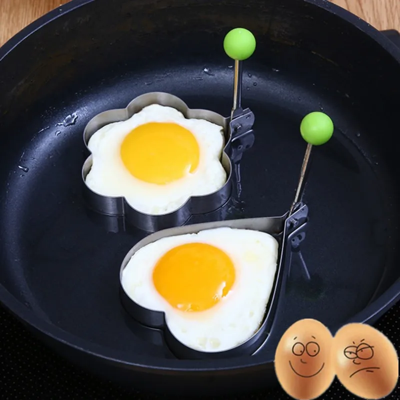 Creative Stainless Steel Fried Eggs Model Breakfast Pancake Rings Kitchen Cooking Tools 5 Options As Seen On TV
Creative Stainless Steel Fried Eggs Model Breakfast Pancake Rings Kitchen Cooking Tools 5 Options As Seen On TV