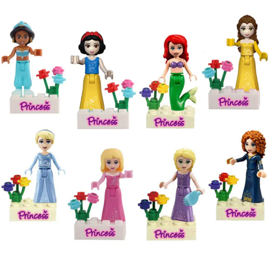 Mini Blocks Mermaid Princess Series Action Figure Mermaid DIY Building Educational Block Toys for Kid Gift Bricks
Mini Blocks Mermaid Princess Series Action Figure Mermaid DIY Building Educational Block Toys for Kid Gift Bricks