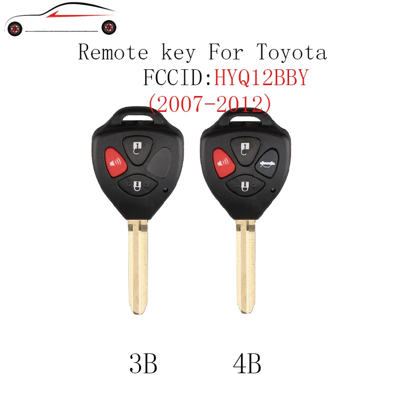 GORBIN 315Mhz Remote key For Toyota Camry Corolla Avalon Venza 2007 2008 2009 2010 2011 2012 HYQ12BBY Original key +4D67 Chip
GORBIN 315Mhz Remote key For Toyota Camry Corolla Avalon Venza 2007 2008 2009 2010 2011 2012 HYQ12BBY Original key +4D67 Chip