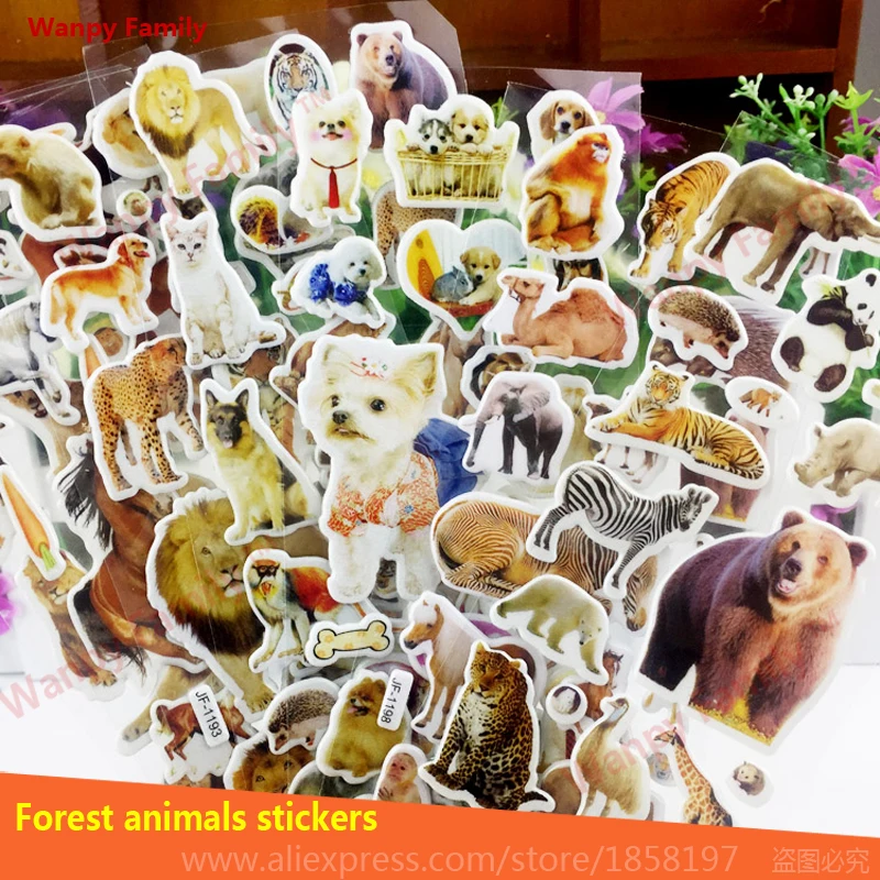 10 PCS/Lot Forest animal king of beasts Sticker nursery home decor decals Children stickers for kids Birthday Gift
10 PCS/Lot Forest animal king of beasts Sticker nursery home decor decals Children stickers for kids Birthday Gift