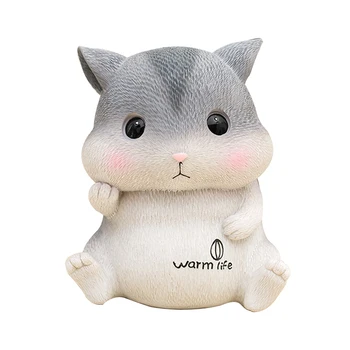 Creative Resin Hamster Piggy Bank Ornaments Crafts Cute Hamster Figurines Money Box Ornaments Home Decoration Kid Birthday Gifts
Creative Resin Hamster Piggy Bank Ornaments Crafts Cute Hamster Figurines Money Box Ornaments Home Decoration Kid Birthday Gifts