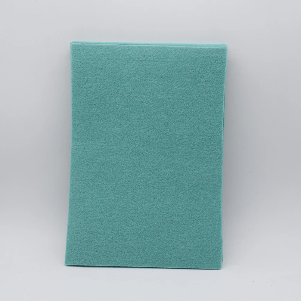 Green A4 Artificial Wool Felt Polyester Non woven Thick 3mm Felt fieltro para manualidades diy Craft Handmade felt flowers vilt
Green A4 Artificial Wool Felt Polyester Non woven Thick 3mm Felt fieltro para manualidades diy Craft Handmade felt flowers vilt