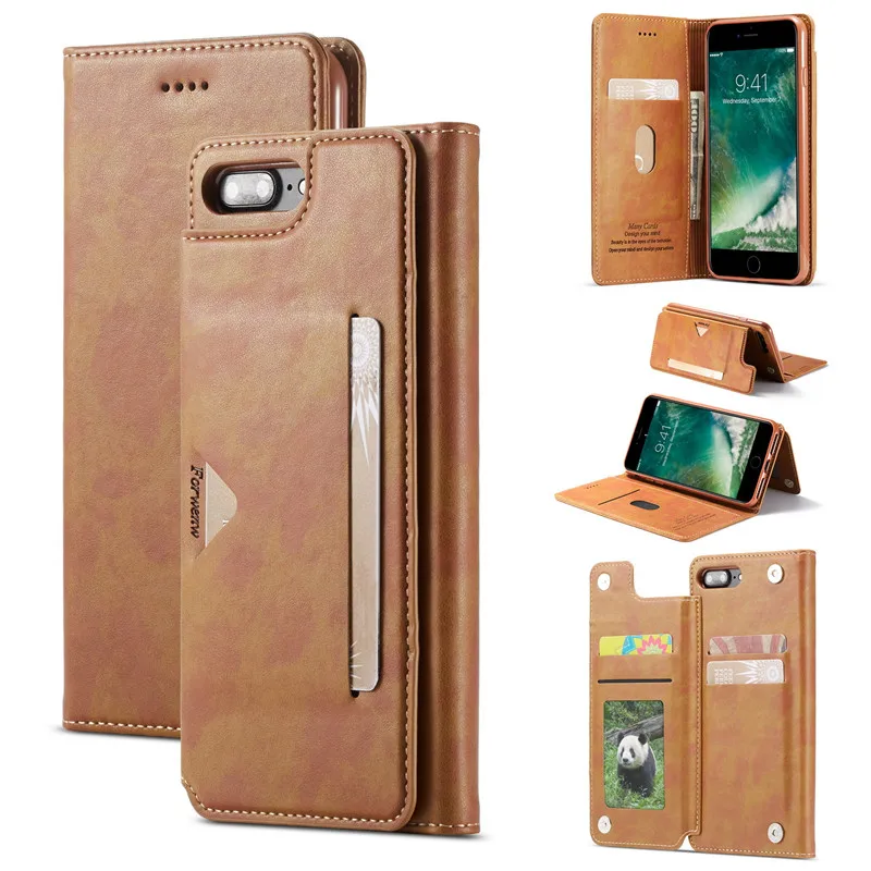 Luxury High Quality Multi-Card Slot Function Magnetc Cover Wallet Case For iPhone 8 7 6 6S Plus
Luxury High Quality Multi-Card Slot Function Magnetc Cover Wallet Case For iPhone 8 7 6 6S Plus
