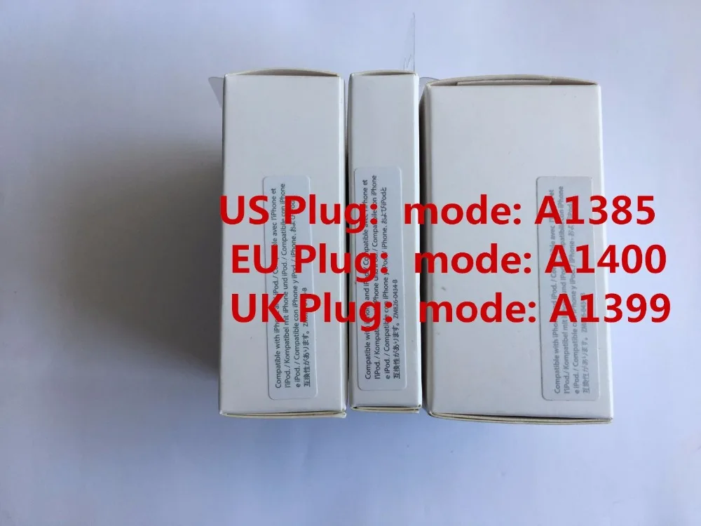 100pcs/Lot by DHL AAAA Quality A1400 EU US UK Plug USB AC Power Adapter Wall Charger For x i5 6 6s 7 8 PLUS With packaging 
100pcs/Lot by DHL AAAA Quality A1400 EU US UK Plug USB AC Power Adapter Wall Charger For x i5 6 6s 7 8 PLUS With packaging