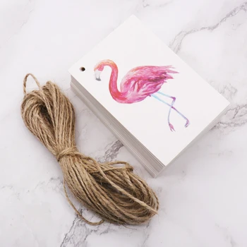 100pcs DIY Flamingo Bird Paper Gift Tags Cake Package Decoration Paper Tag Wedding Party Decor Accessory Labels Hanging Cards
100pcs DIY Flamingo Bird Paper Gift Tags Cake Package Decoration Paper Tag Wedding Party Decor Accessory Labels Hanging Cards