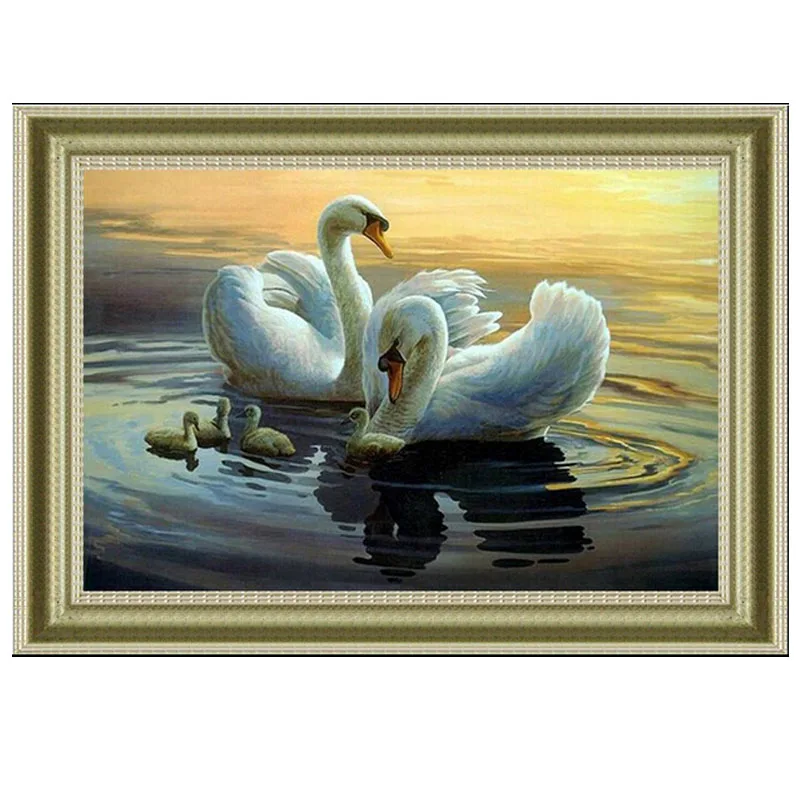 Needlework,DIY DMC Cross stitch,Sets For Embroidery kits,Precise Printed swans Patterns enough thread Counted Cross-Stitchin
Needlework,DIY DMC Cross stitch,Sets For Embroidery kits,Precise Printed swans Patterns enough thread Counted Cross-Stitchin