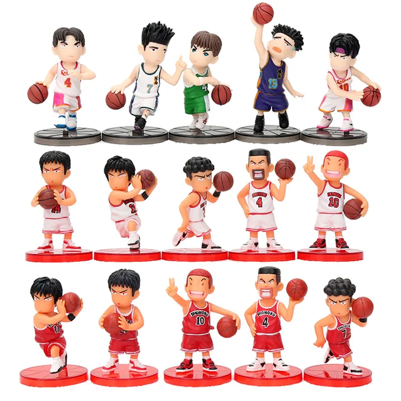 5Pcs/set Anime Slam Dunk PVC Action Figures Dolls Boys Toys Doll Birthday Christmas Gifts
5Pcs/set Anime Slam Dunk PVC Action Figures Dolls Boys Toys Doll Birthday Christmas Gifts