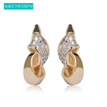 MECHOSEN Luxurious Geometric Stud Earrings AAA Zircon Prong Setting Crystal Orecchini English Lock Copper Brincos Women Bijoux
MECHOSEN Luxurious Geometric Stud Earrings AAA Zircon Prong Setting Crystal Orecchini English Lock Copper Brincos Women Bijoux