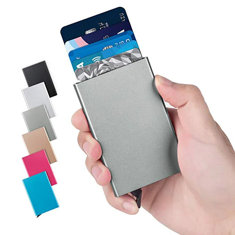 Card Holder Wallets Card Holder Alloy thin Business ID Credit Pocket Case Bank Credit Card Package Case Card Box
Card Holder Wallets Card Holder Alloy thin Business ID Credit Pocket Case Bank Credit Card Package Case Card Box