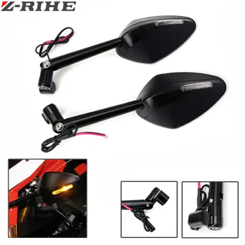 Motorcycle Integrated Turn Signal Mirrors Side Rearview Mirror Front Back LED For Yamaha FZ1 FZ6 FZ6R FZ8 YZF-R125/125R R3 r1
Motorcycle Integrated Turn Signal Mirrors Side Rearview Mirror Front Back LED For Yamaha FZ1 FZ6 FZ6R FZ8 YZF-R125/125R R3 r1