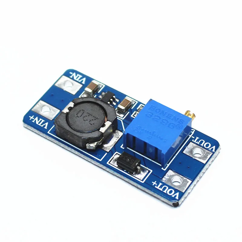 5PCS MT3608 DC-DC Step Up Converter Booster Power Supply Module Boost Step-up Board MAX output 28V 2A For Arduino
5PCS MT3608 DC-DC Step Up Converter Booster Power Supply Module Boost Step-up Board MAX output 28V 2A For Arduino