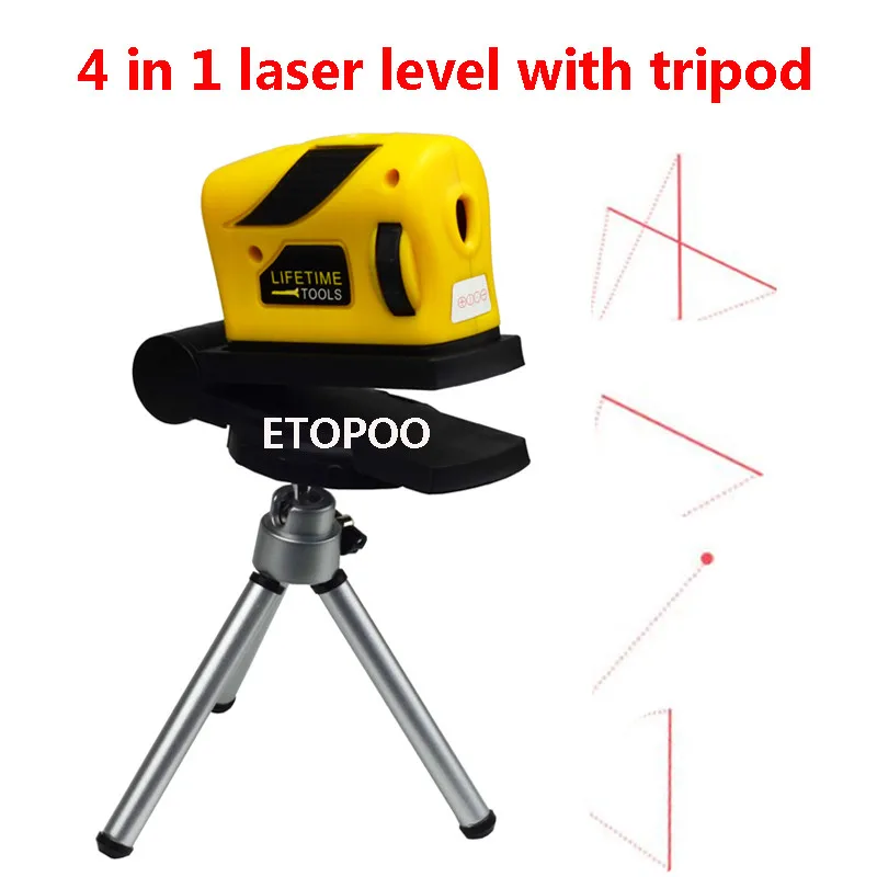 360 Degree Infrared Laser Level With Tripod And Base Micro Tuning Self Levelling Horizontal and Vertical Cross-Line Mini Laser
360 Degree Infrared Laser Level With Tripod And Base Micro Tuning Self Levelling Horizontal and Vertical Cross-Line Mini Laser