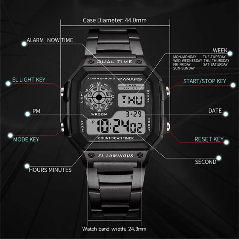 digital mens watches online