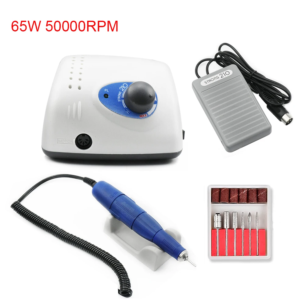 65/35W 50000/35000RPM Electric Nail Drill Machine High Quality Model Handle Nail File Bit Manicure Pedicure Machine
65/35W 50000/35000RPM Electric Nail Drill Machine High Quality Model Handle Nail File Bit Manicure Pedicure Machine