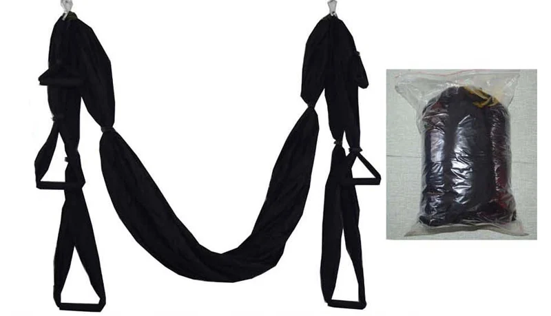 Yoga Hammock Gym Strength Inversion Anti-Gravity Aerial Traction Swing Yoga Belt Yoga Hammock Gym Strength Inversion Anti-Gravity Aerial Traction Swing Yoga Belt