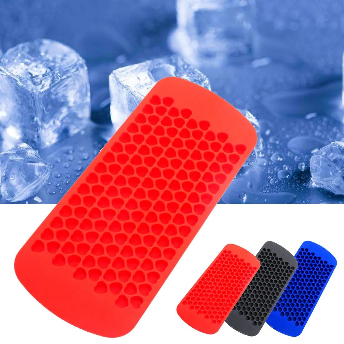 Ice Cube Tray Freeze Mould Ice Tray Silicone Mold Bar Pudding Jelly Silicone Chocolate Mold Maker Heart Shape Ice Cube Maker
Ice Cube Tray Freeze Mould Ice Tray Silicone Mold Bar Pudding Jelly Silicone Chocolate Mold Maker Heart Shape Ice Cube Maker