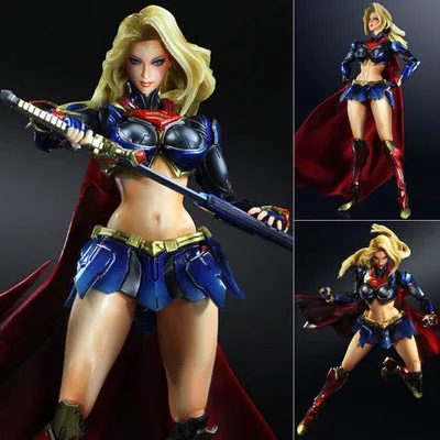 Free Shipping 10" PA KAI DC Hero JLA Supergirl Super Girl Boxed 25cm PVC Action Figure Collection Model Doll Toy Gift
Free Shipping 10" PA KAI DC Hero JLA Supergirl Super Girl Boxed 25cm PVC Action Figure Collection Model Doll Toy Gift